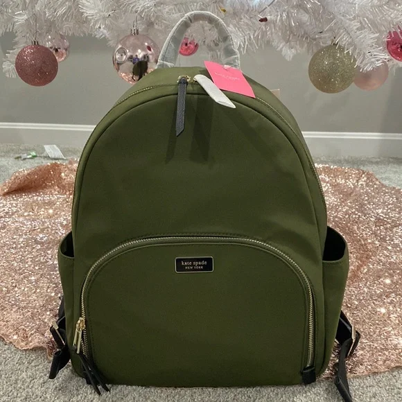 Kate Spade Large Dawn Backpack ♠️ NWT! Kate Spade New York Dawn Sailing Stripe Large Nylon Bac  main image 2